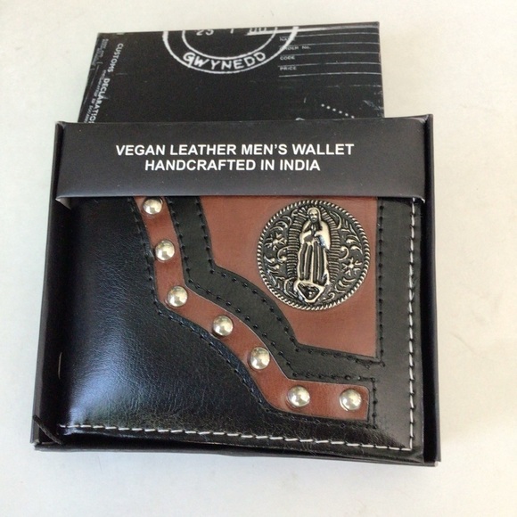 Vegan leather mens wallet - Picture 5 of 7